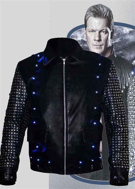 chris jericho jacket replica|wwe chris jericho light up jacket.